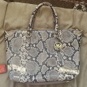 Snake print Michael kors bag